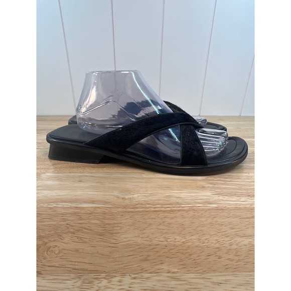 Franco sarto pony hair slip‎ on sandal size 11M - Picture 4 of 8